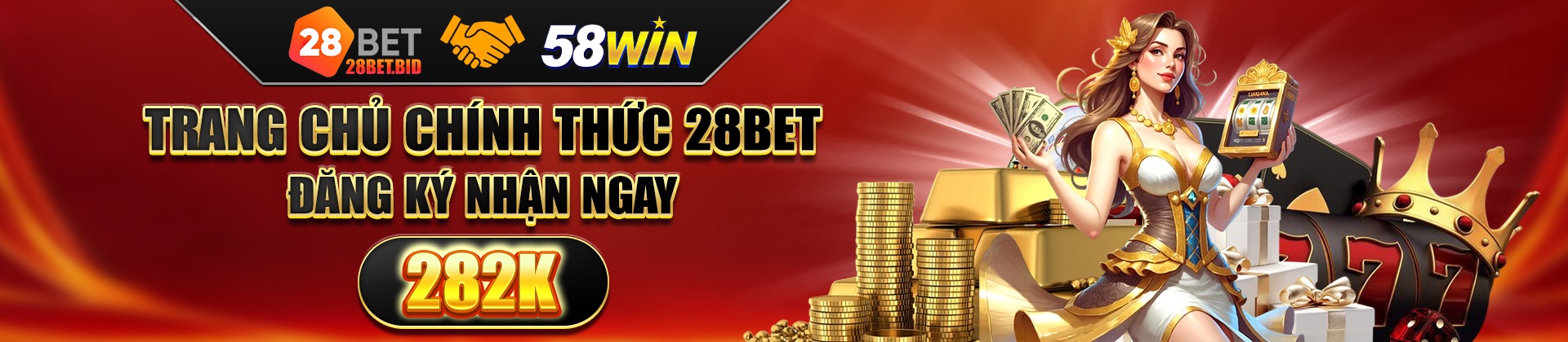 Banner thương hiệu 28BET